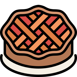 Apple pie icon