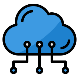 Cloud computing icon