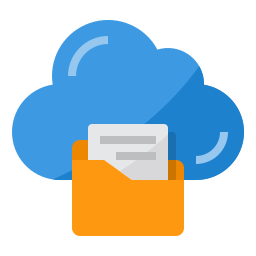 Cloud folder icon