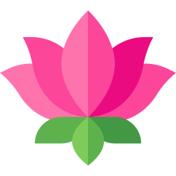 fleur de lotus Icône