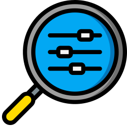 Magnifying glass icon