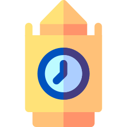 Clock tower icon