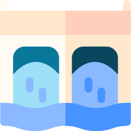 Hydro power icon