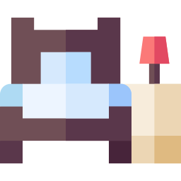 Single bed icon