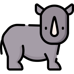 rhinocéros Icône