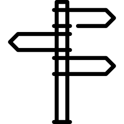 Signpost icon