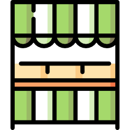 Food stall icon