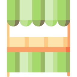 Food stall icon