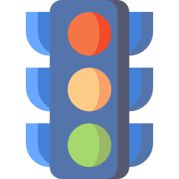 Traffic light icon