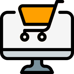 Online shop icon