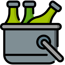 Bottle cooler icon