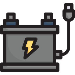 Rechargeable battery icon