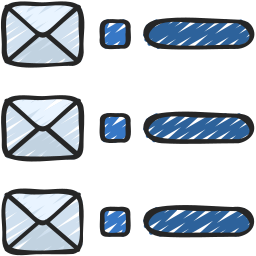 Mail list icon