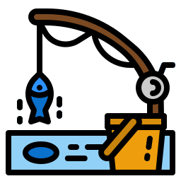Подледная рыбалка иконка
