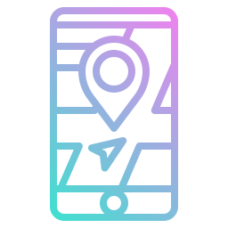 navegação gps Ícone