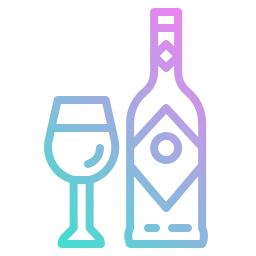 Wine bottle icon