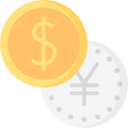 Money exchange icon