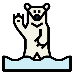 Polar bear icon