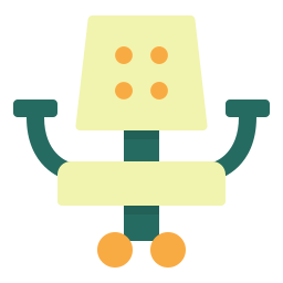 Office chair icon