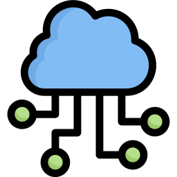 Cloud computing icon