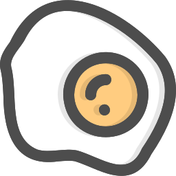 Fried egg icon