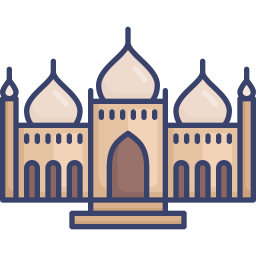 taj mahal icon