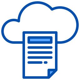 Cloud computing icon