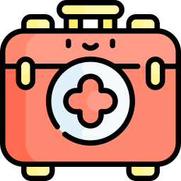 First aid kit icon