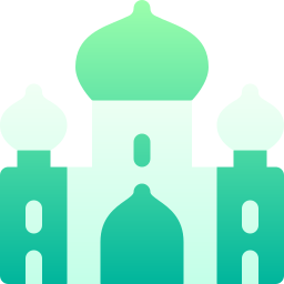 Taj mahal icon