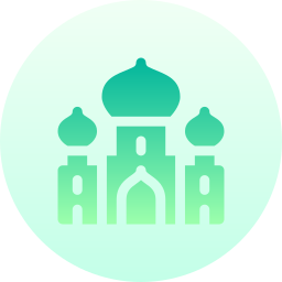 Taj mahal icon