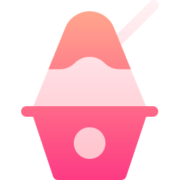 Shaved ice icon