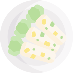 Spring rolls icon