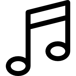 Musical note icon