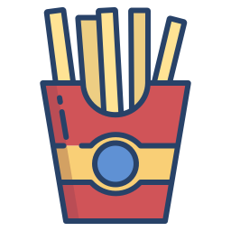 French fries icon