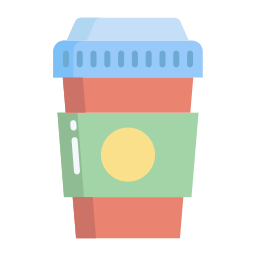 Paper cup icon