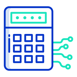 Security pins icon