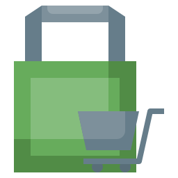 Shopping bag icon