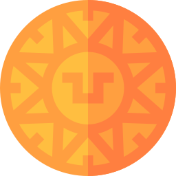 aztekischer kalender icon