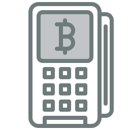 Credit card machine icon