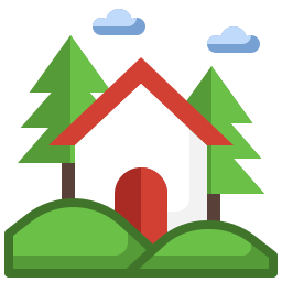 holzhütte icon