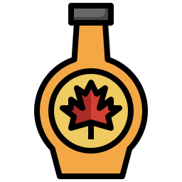 Maple syrup icon