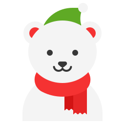 Polar bear icon