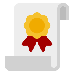 Graduation diploma icon