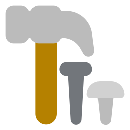 Hammer tool icon