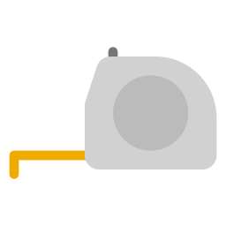 Measure tape icon