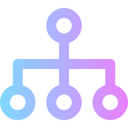 Hierarchical structure icon