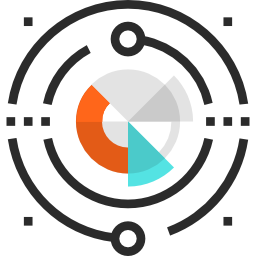 cirkeldiagram icoon