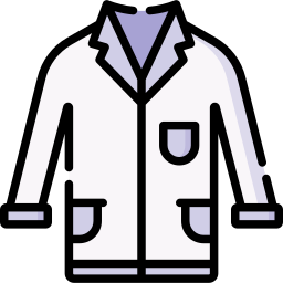 Lab coat icon