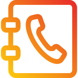 Phone book icon