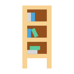 Bookcase icon